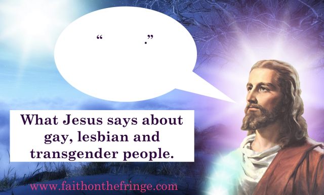 Jesus and gays