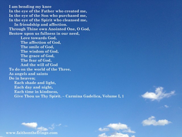 Carmina Gadelica, Volume I, 1