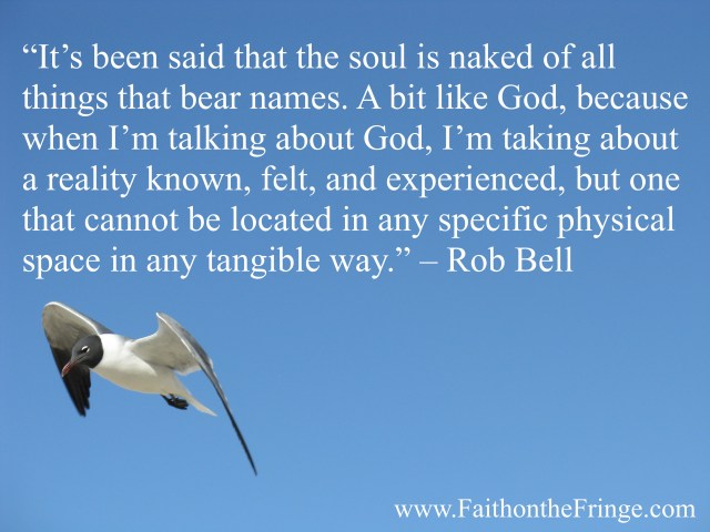 Rob Bell, Talking about God