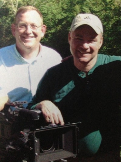 Me and then Gov. Kaine, circa 2007, after directed him in a television commercial.